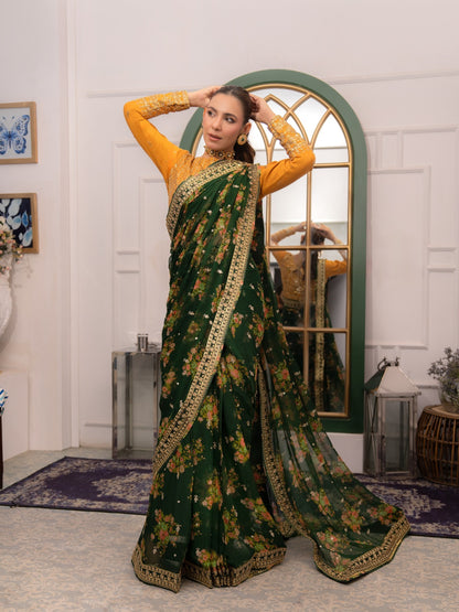 Aneela Chiffon Saree